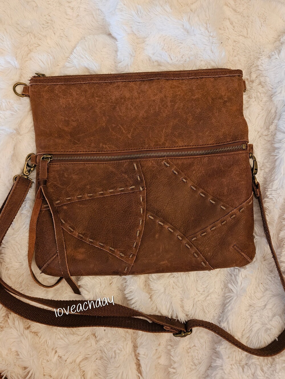 Lucky Brand✨️Fold-Over Bag